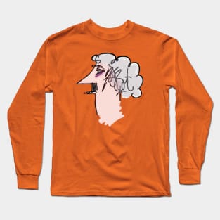 Kurt vonnegut coloured Long Sleeve T-Shirt